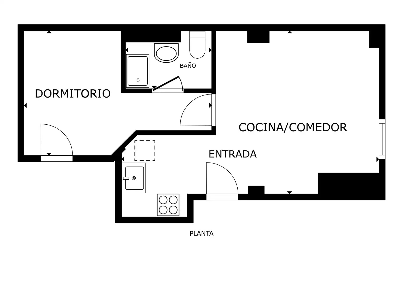 Apartamento en venta en Málaga con Aire acondicionado, Calefacción y Terraza