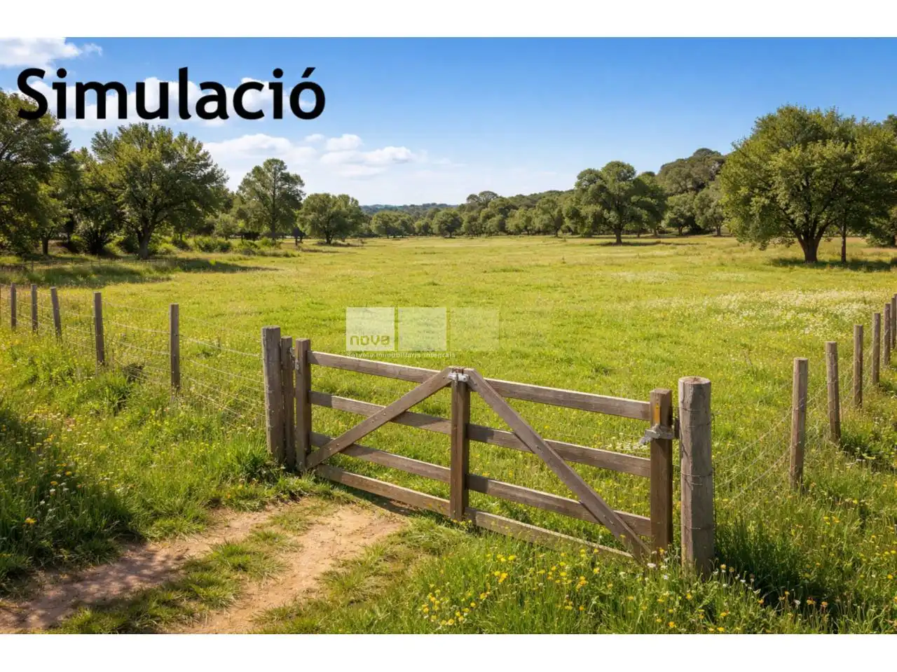 Rustikales Grundstück zum Verkauf in Tona