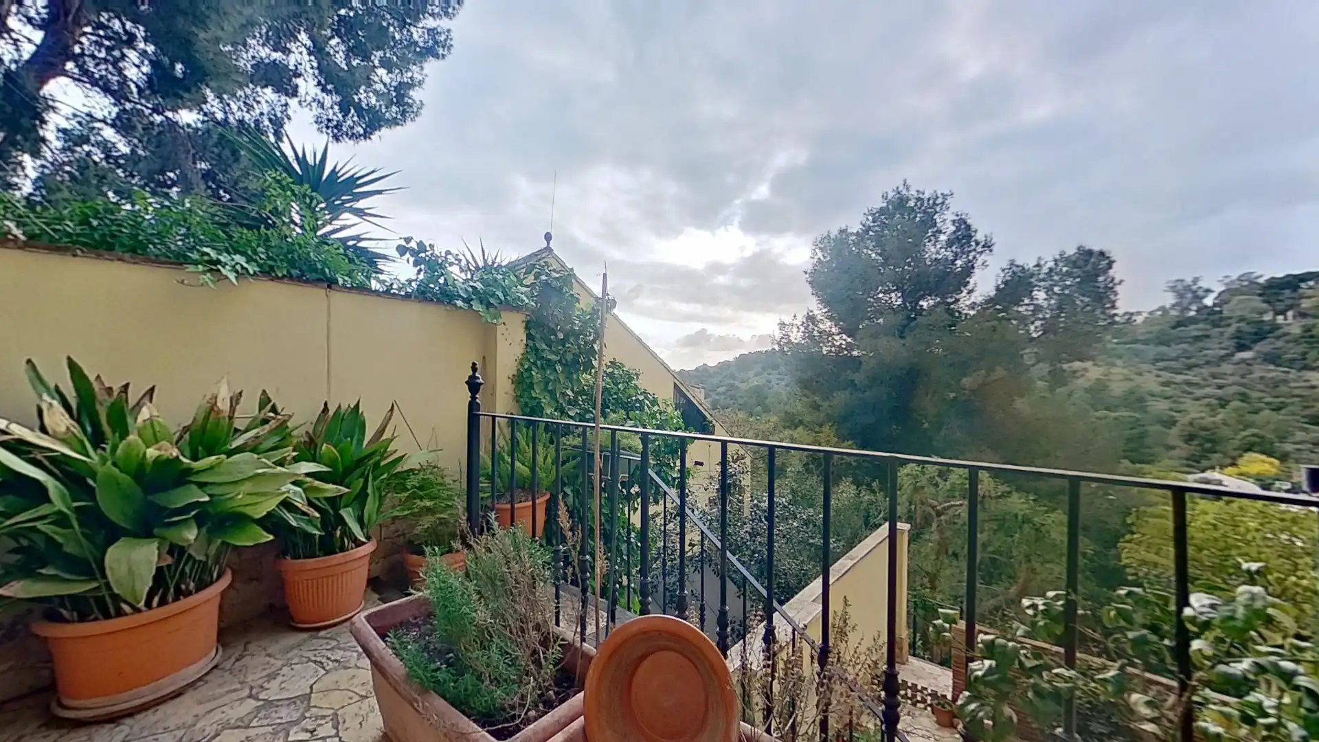Terraza de Casa o chalet en venta en Málaga con Jardín privado, Terraza y Piscina