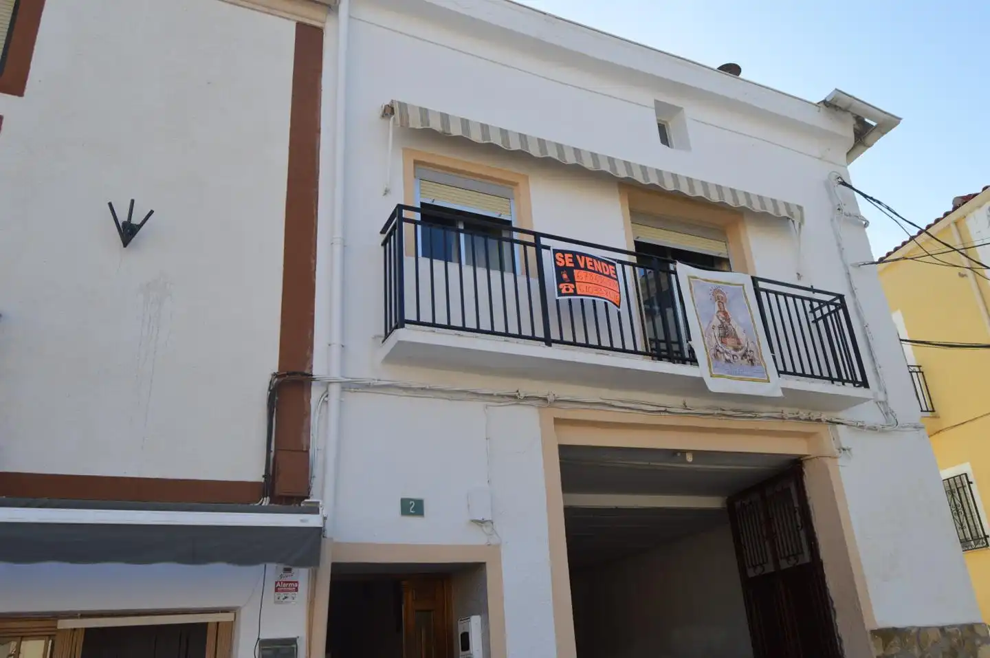 Vista exterior de Pis en venda en Saelices