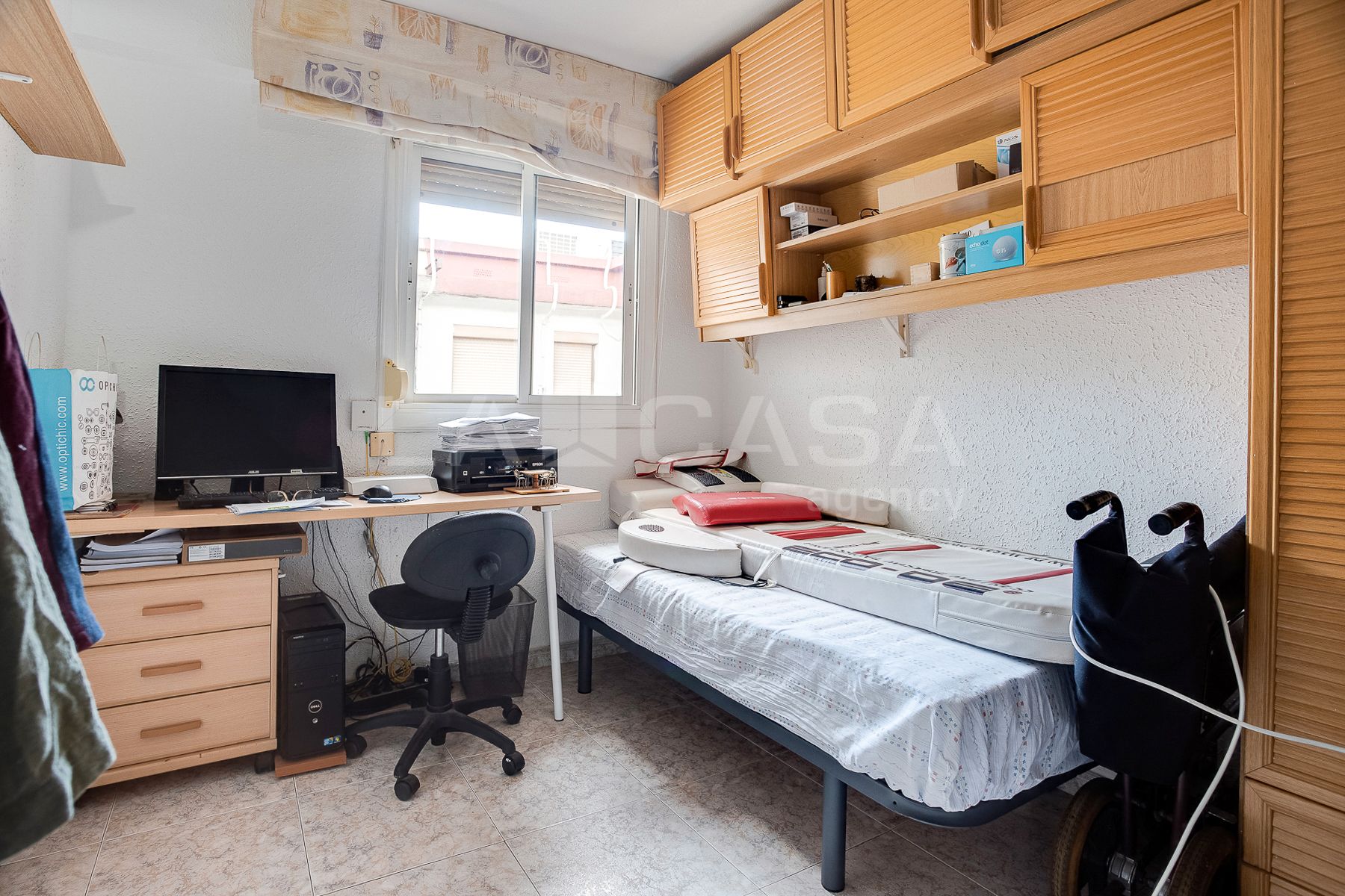 Bedroom of Flat for sale in  Barcelona Capital  with Balcony