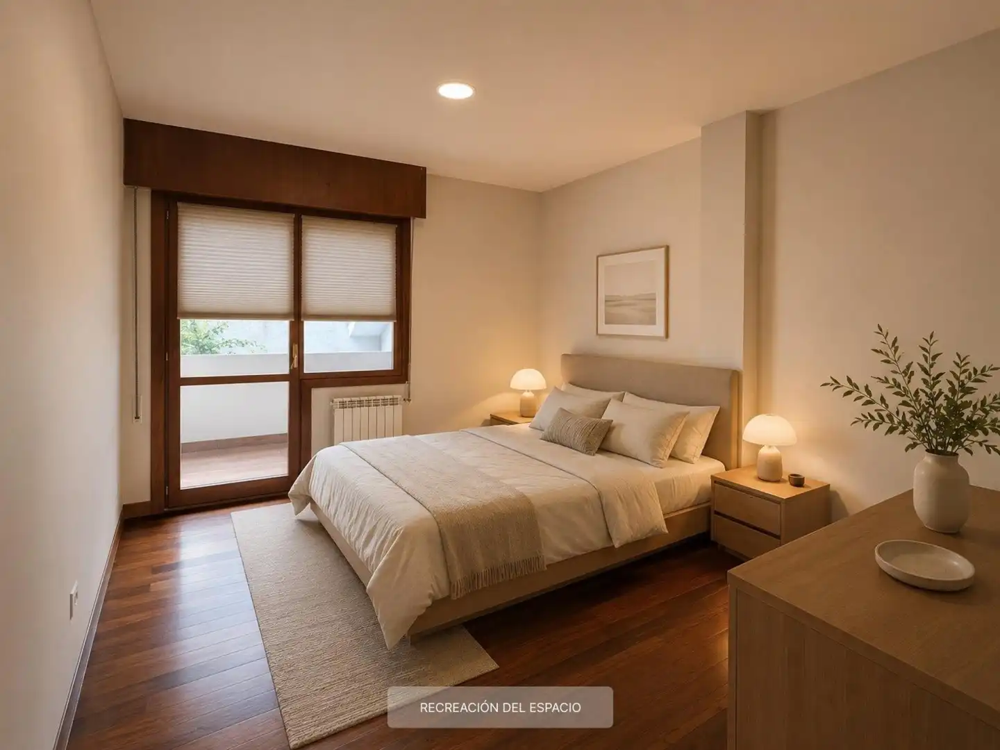 Schlafzimmer von Maisonette zum Verkauf in Santander mit Heizung, Terrasse und Balkon