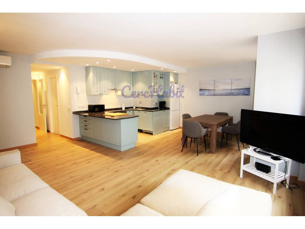 Kitchen of Flat for sale in  Palma de Mallorca  with Air Conditioner, Heating and Parquet flooring