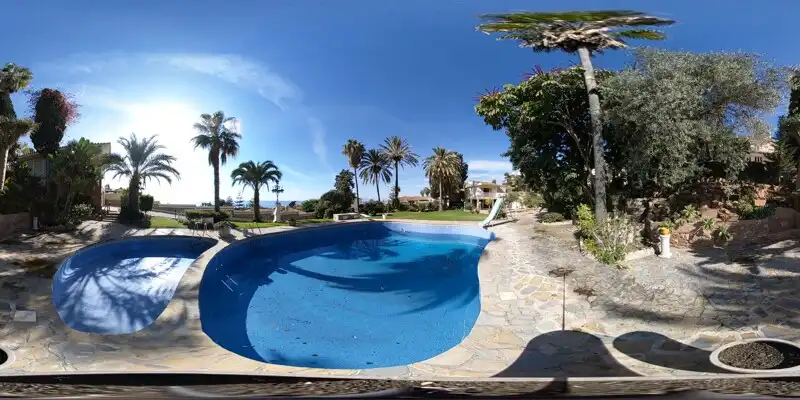 Piscina de Casa o chalet en venta en Rincón de la Victoria con Aire acondicionado, Calefacción y Jardín privado
