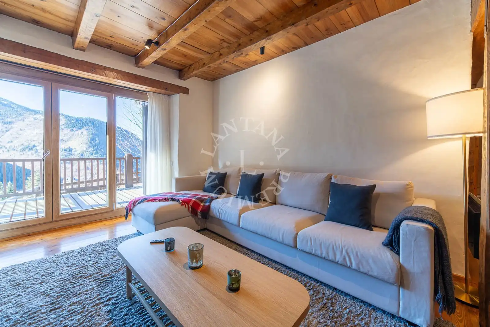 Sala de estar de Casa o chalet en venta en Naut Aran con Calefacción, Parquet y Terraza
