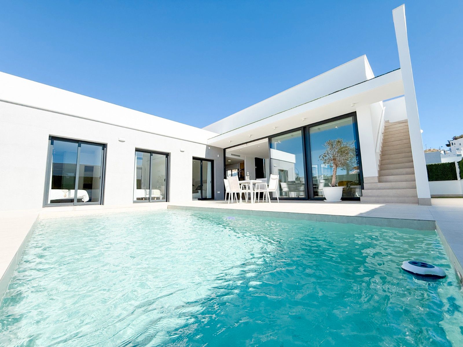 Swimming pool of House or chalet for sale in Pulpí  with Air Conditioner, Private garden and Terrace