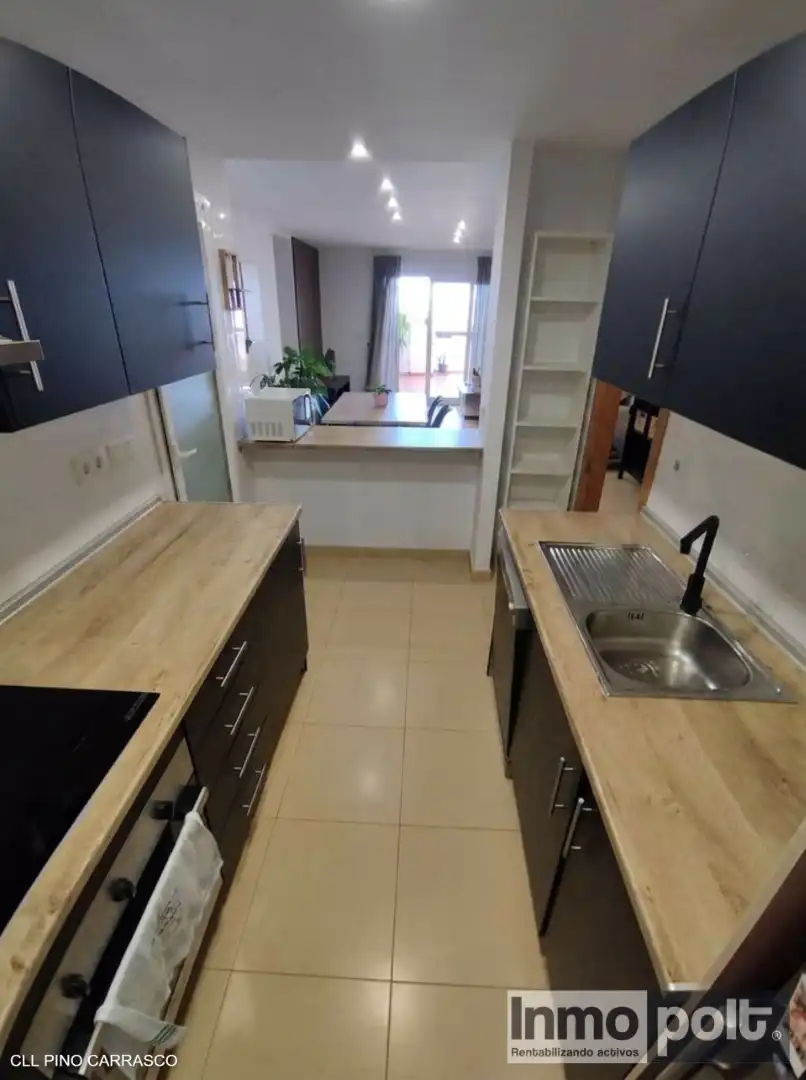 Kitchen of Flat for sale in Torre-Pacheco  with Air Conditioner, Terrace and Furnished