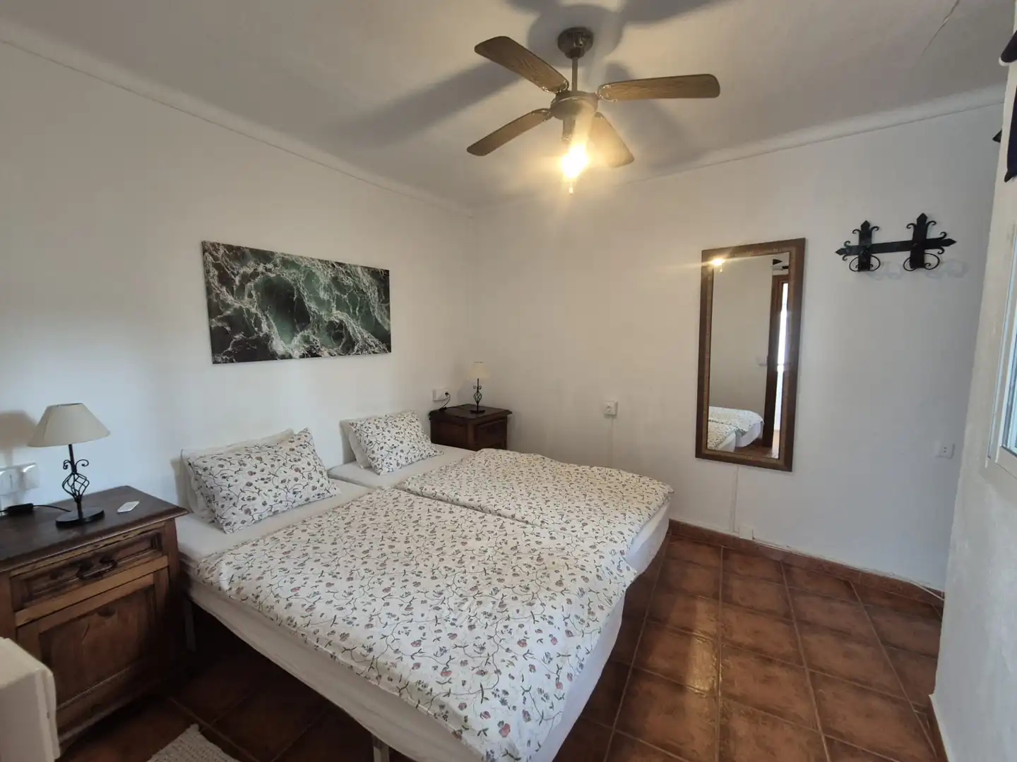 Bedroom of Houses for sale in Guaro  with Air Conditioner, Terrace and Furnished