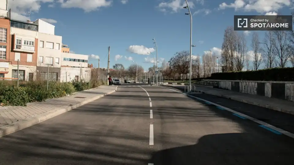 Vista exterior de Pis de lloguer en Madrid amb Aire condicionat, Calefacció i Moblat