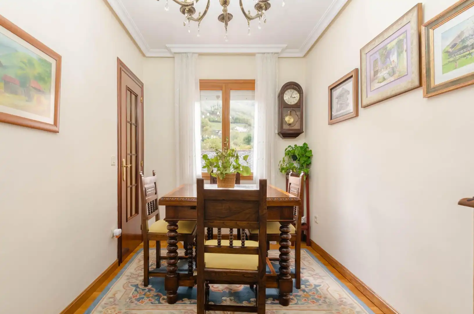 Dining room of Duplexes for sale in Mieres (Asturias)  with Heating, Furnished and Balcony