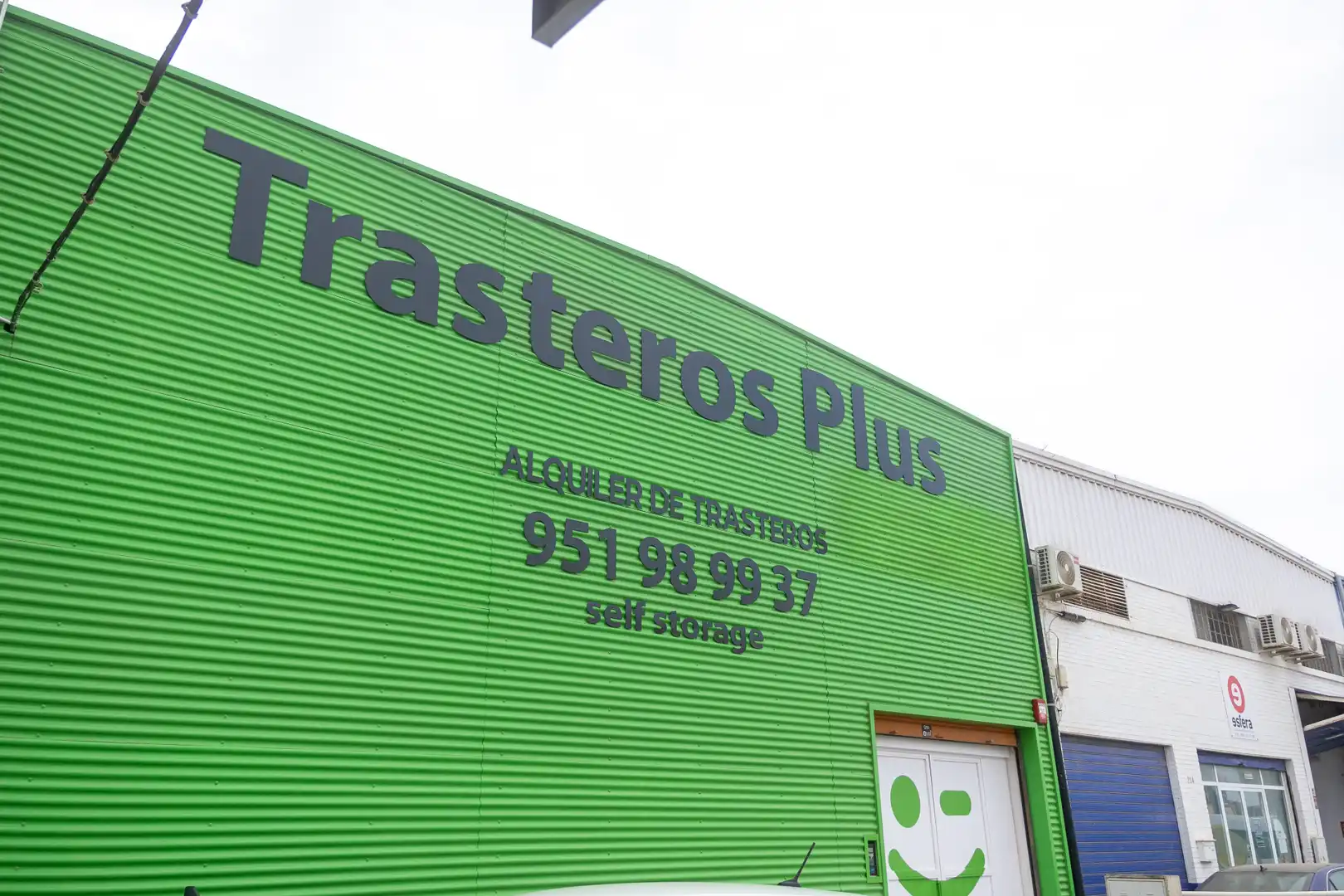 Traster de lloguer en Almería amb Alarma