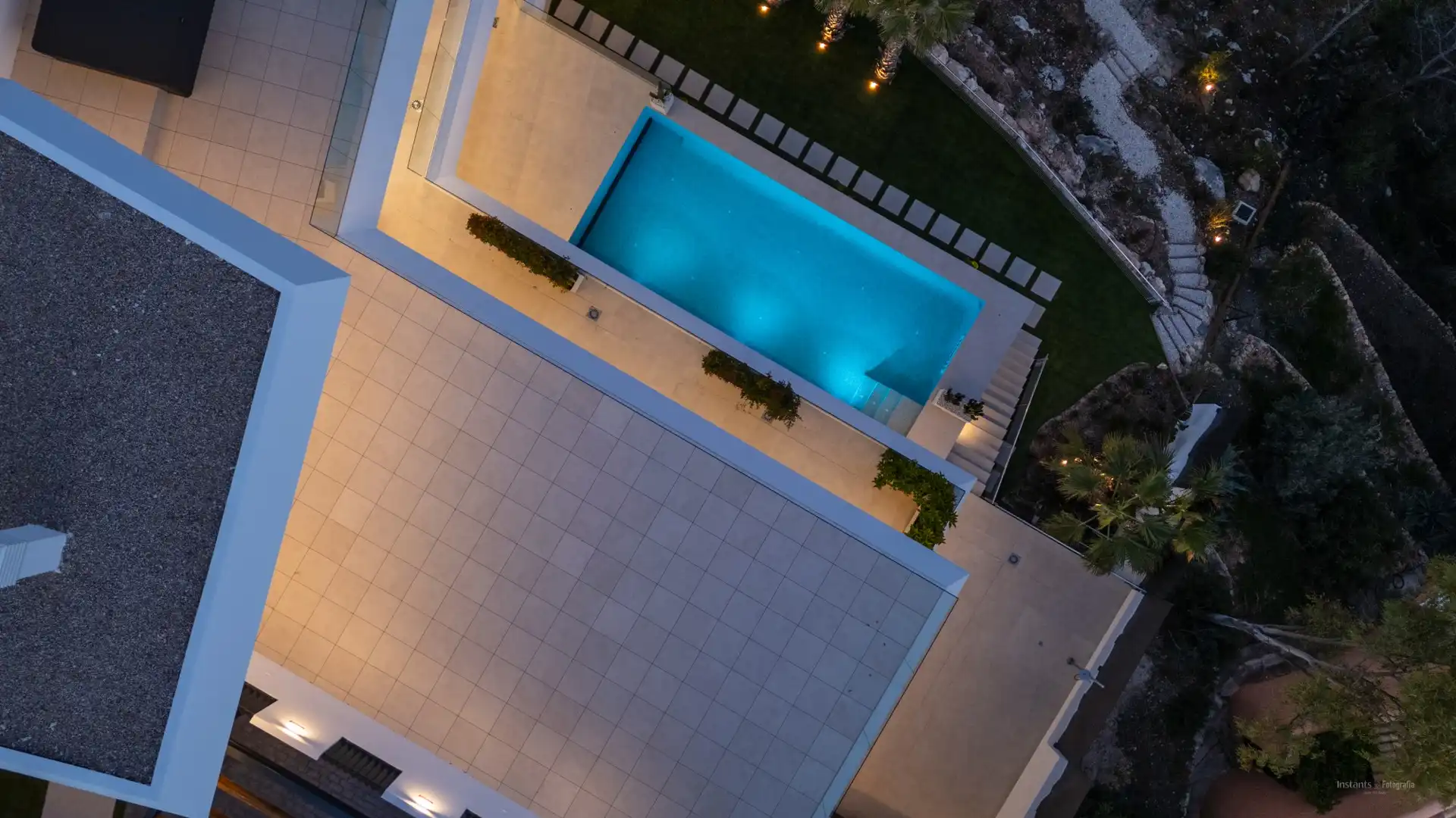 Piscina de Casa o chalet en venta en Altea con Aire acondicionado, Jardín privado y Terraza