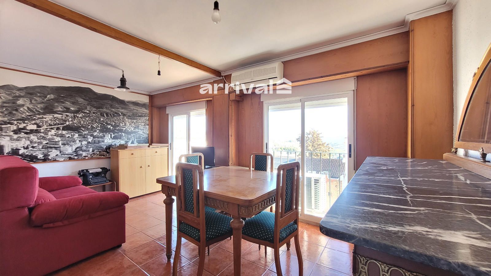 Dining room of Flat for sale in Alcoy / Alcoi  with Air Conditioner, Terrace and Balcony