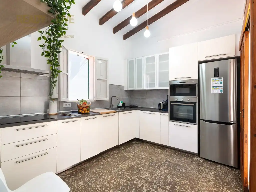 Cocina de Casa o chalet de alquiler en Alcúdia con Terraza, Amueblado y Microondas