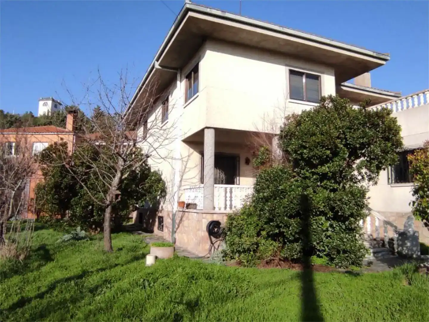 Vista exterior de Casa o chalet en venta en Aldeatejada con Jardín privado, Trastero y Amueblado