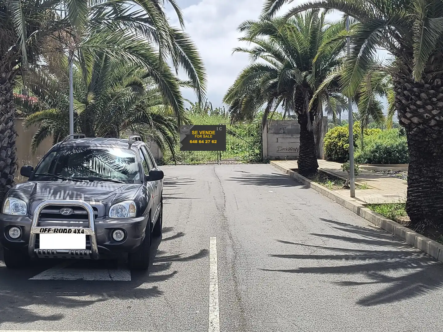 Parkplatz von Grundstücke zum Verkauf in Los Realejos