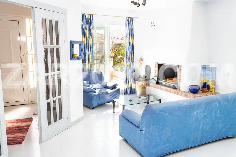 Living room of Houses for sale in Garrucha  with Air Conditioner, Private garden and Terrace