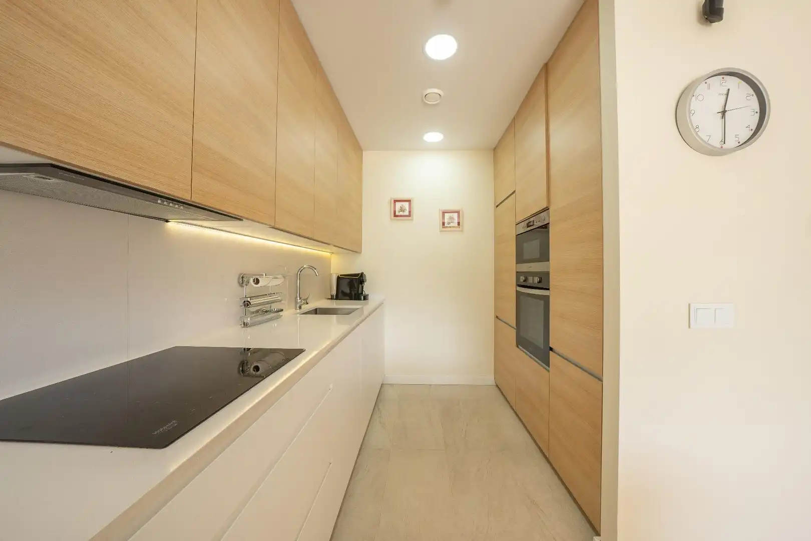 Cuina de Dúplex en venda en Finestrat amb Aire condicionat, Calefacció i Jardí privat