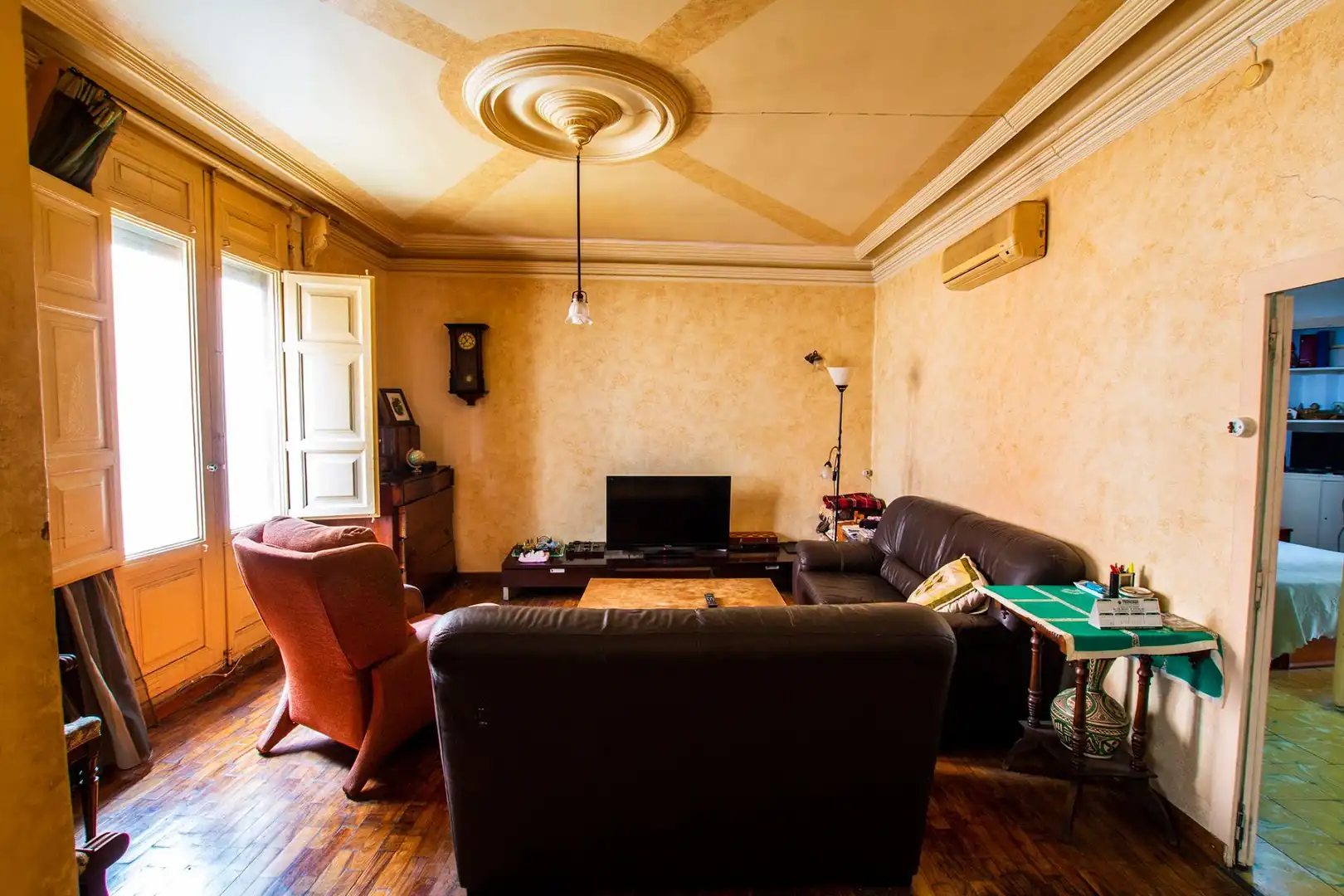 Sala d'estar de Casa o xalet en venda en Caspe amb Jardí privat
