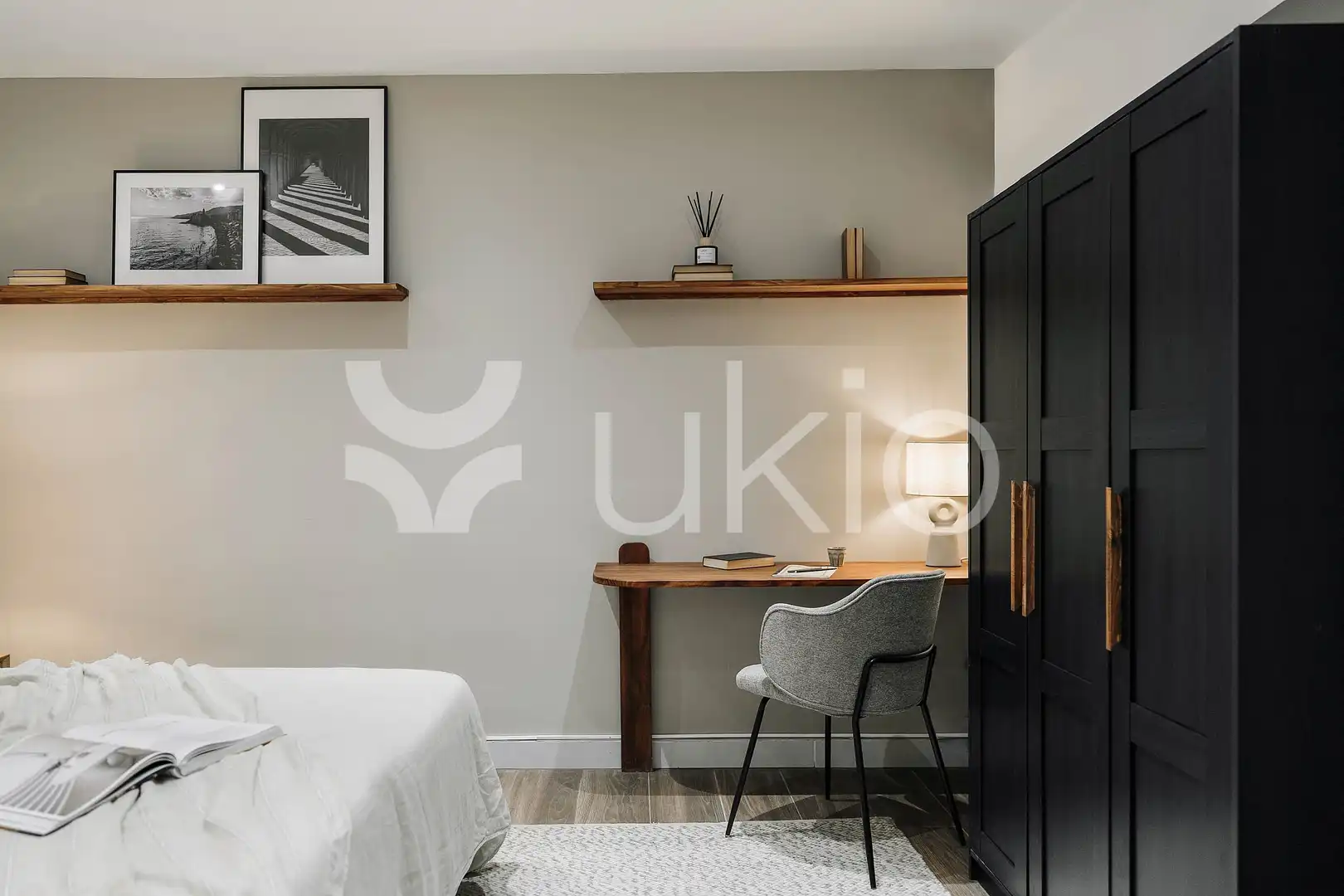 Habitación de Apartamento de alquiler en Barcelona con Aire acondicionado, Amueblado y Horno