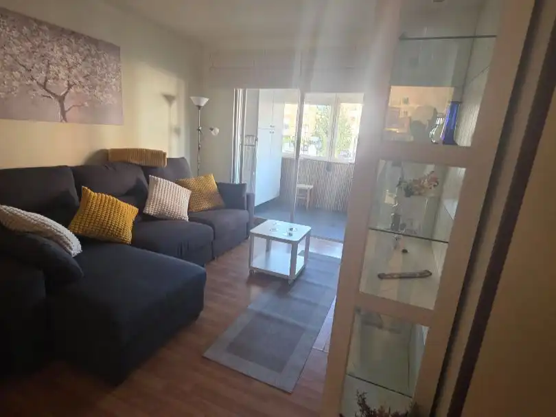 Living room of Flat for rent in Guardo  with Furnished