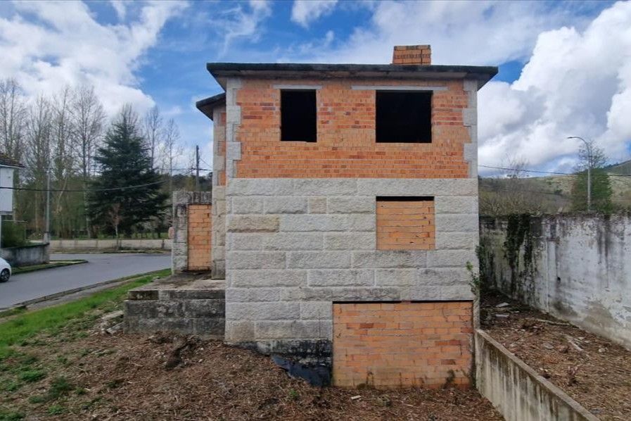 Exterior view of Single-family semi-detached for sale in Verín  with Private garden