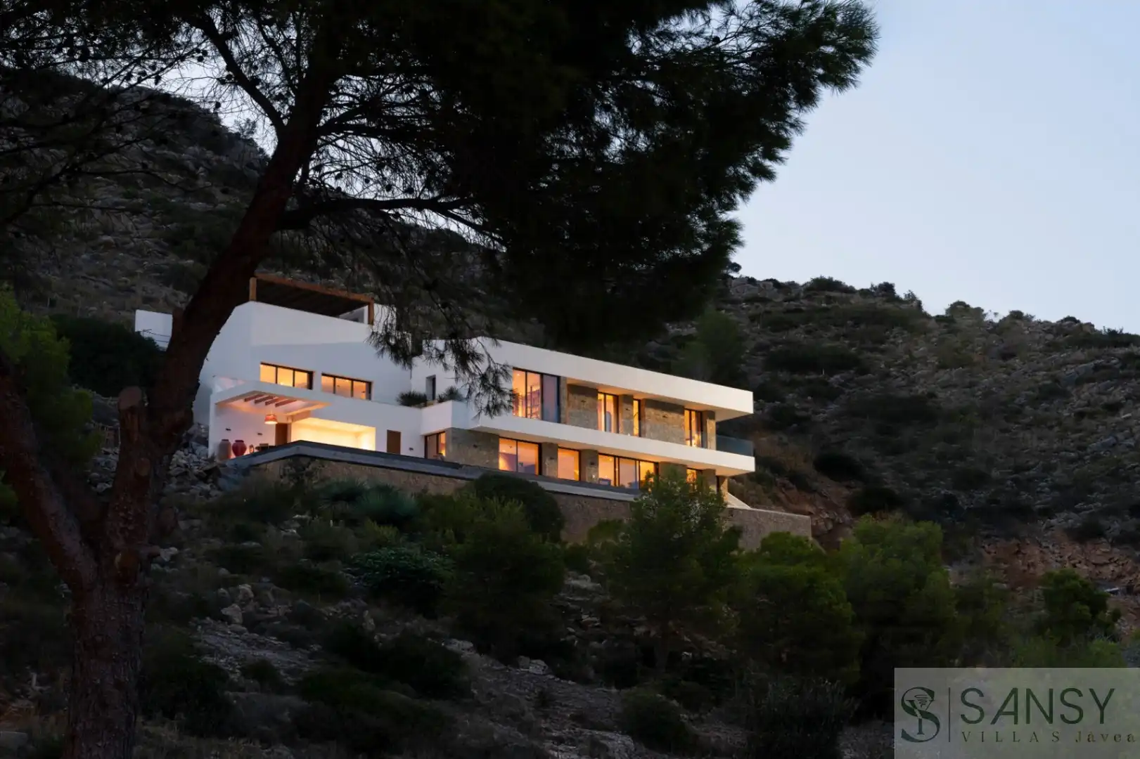 Vista exterior de Casa o xalet en venda en Jávea / Xàbia amb Aire condicionat, Calefacció i Terrassa