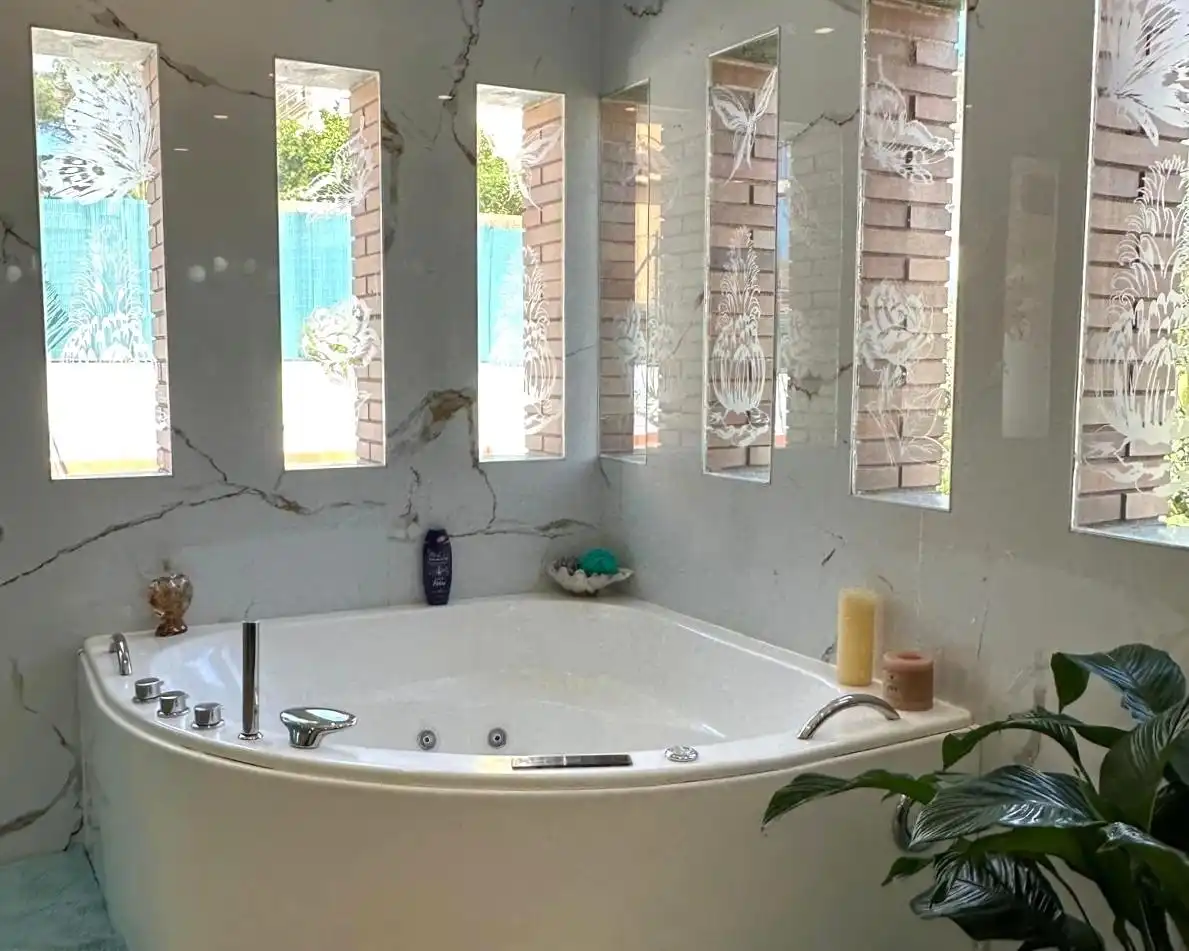 Baño de Casa o chalet en venta en Badalona con Aire acondicionado, Calefacción y Jardín privado