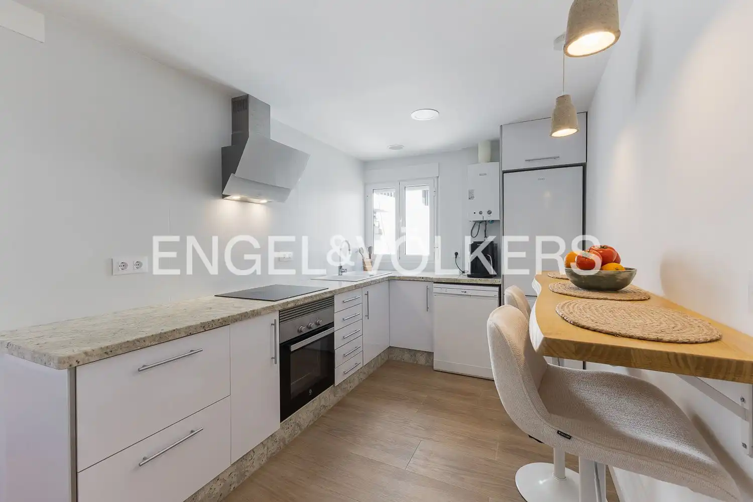 Kitchen of Attic for rent in El Puig de Santa Maria  with Air Conditioner, Heating and Terrace