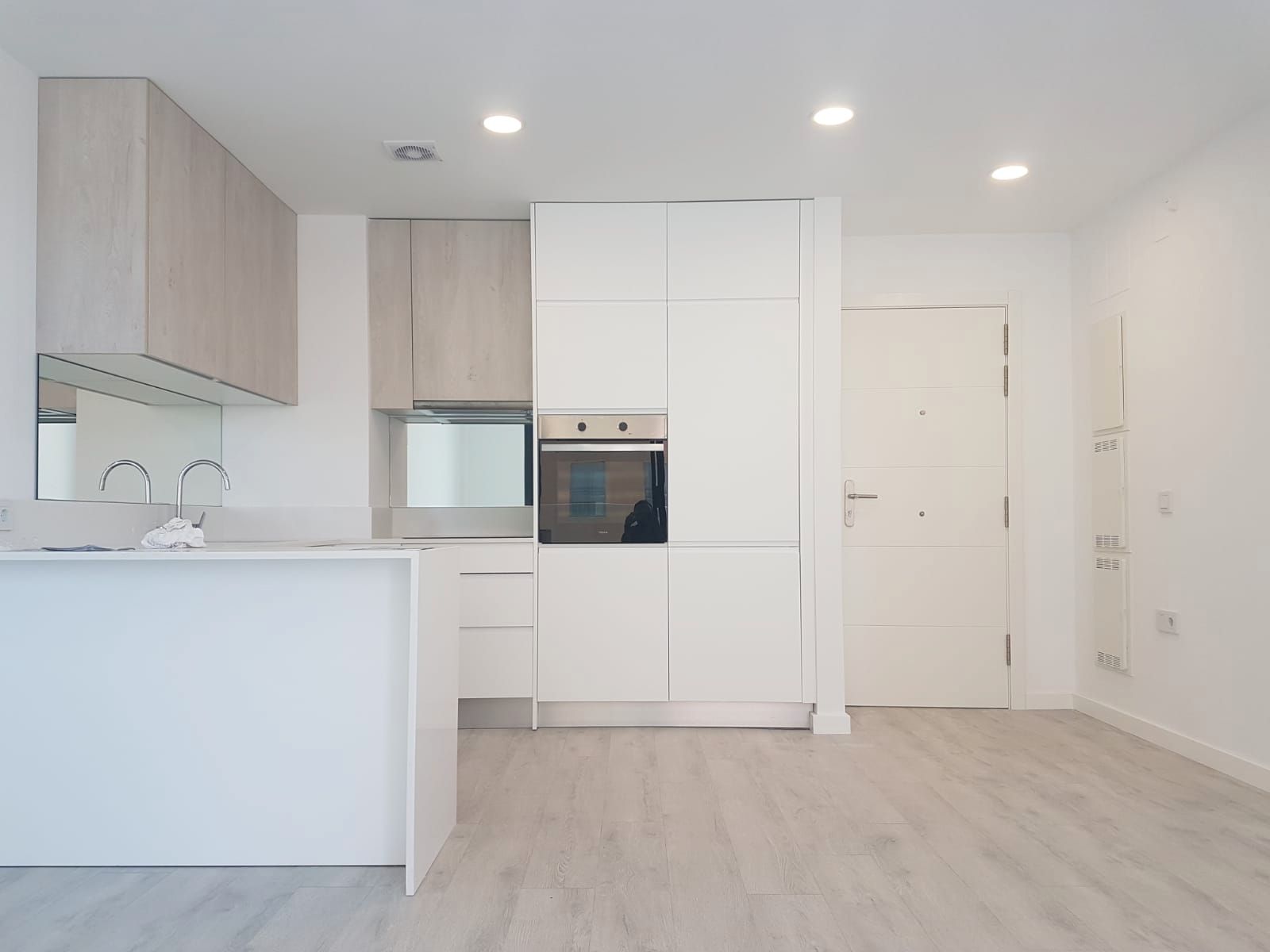 Kitchen of Flat to rent in Málaga Capital  with Air Conditioner, Terrace and Storage room