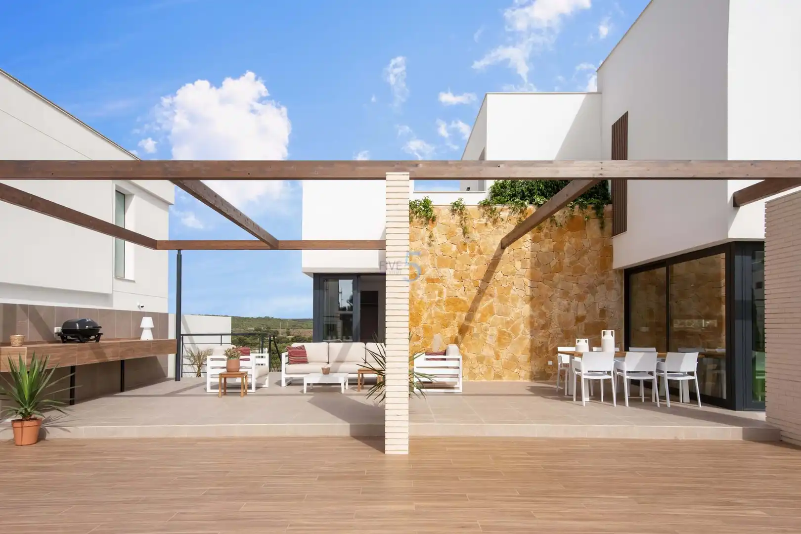 Terrassa de Casa o xalet en venda en Orihuela