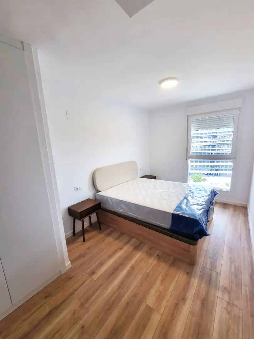 Schlafzimmer von Wohnung zur Miete in Murcia mit Klimaanlage, Heizung und Möbliert