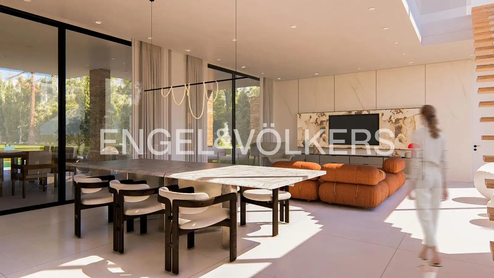 Comedor de Casa o chalet en venta en Sant Andreu de Llavaneres con Aire acondicionado, Calefacción y Jardín privado