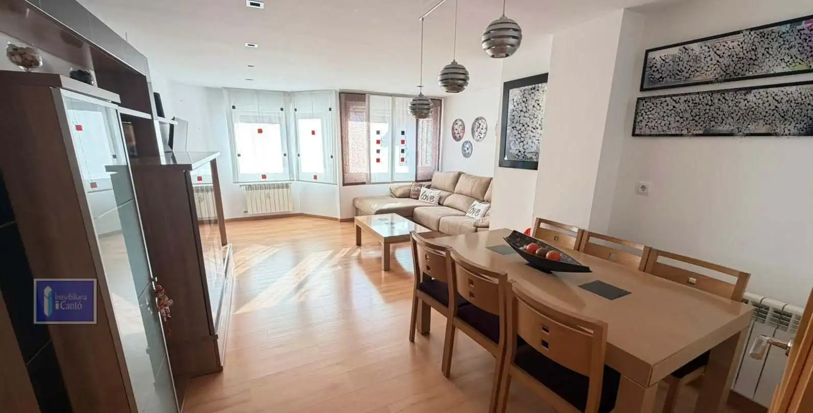 Sala de estar de Piso en venta en Alcoy / Alcoi con Aire acondicionado, Calefacción y Trastero