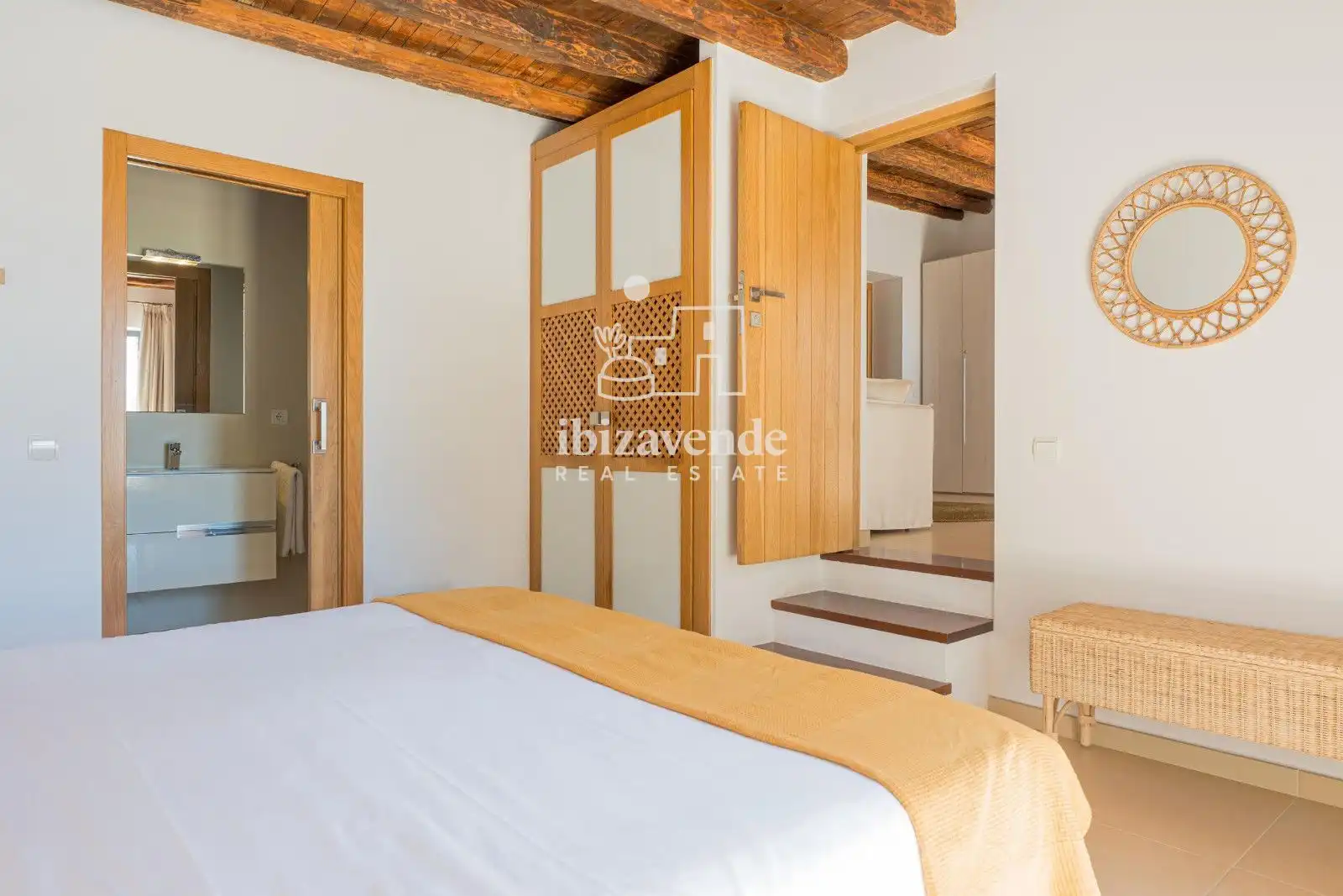 Habitación de Casa o chalet de alquiler en Santa Eulària des Riu con Aire acondicionado, Calefacción y Terraza