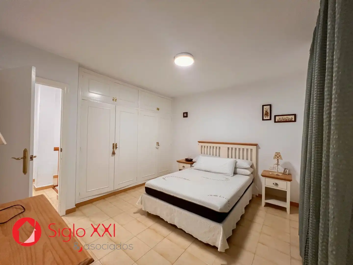 Schlafzimmer von Einfamilien-Reihenhaus zum Verkauf in Castellón de la Plana / Castelló de la Plana mit Klimaanlage, Heizung und Terrasse