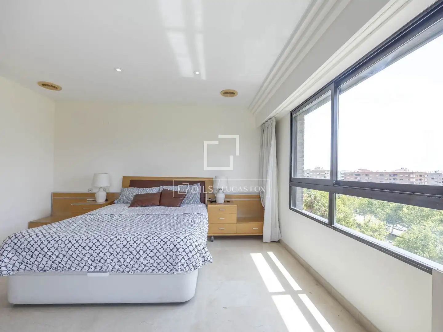 Schlafzimmer von Wohnung zur Miete in Gandesa mit Klimaanlage, Heizung und Privatgarten