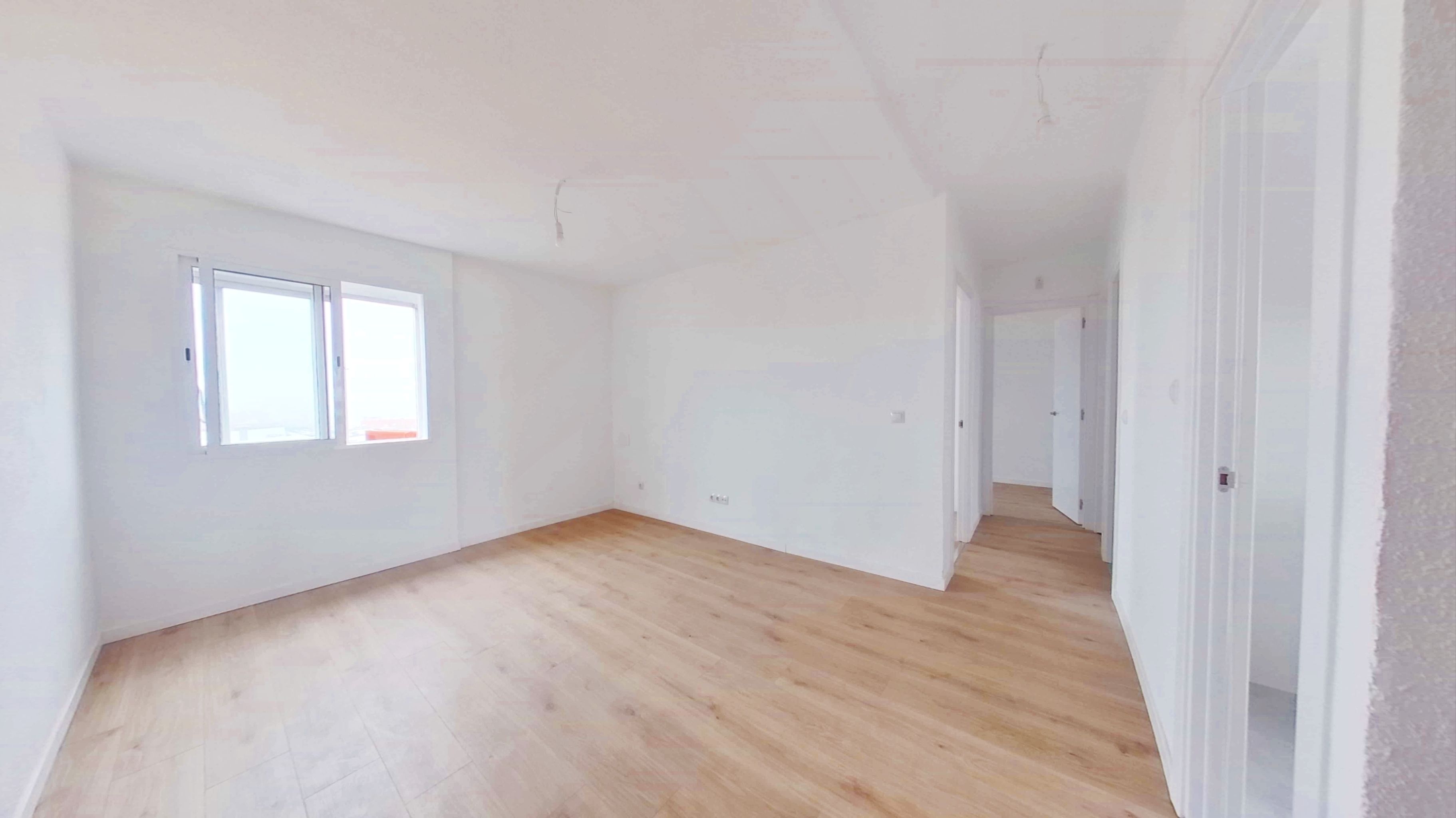 Dormitori de Apartament de lloguer en  Madrid Capital amb Terrassa i Es permeten mascotes