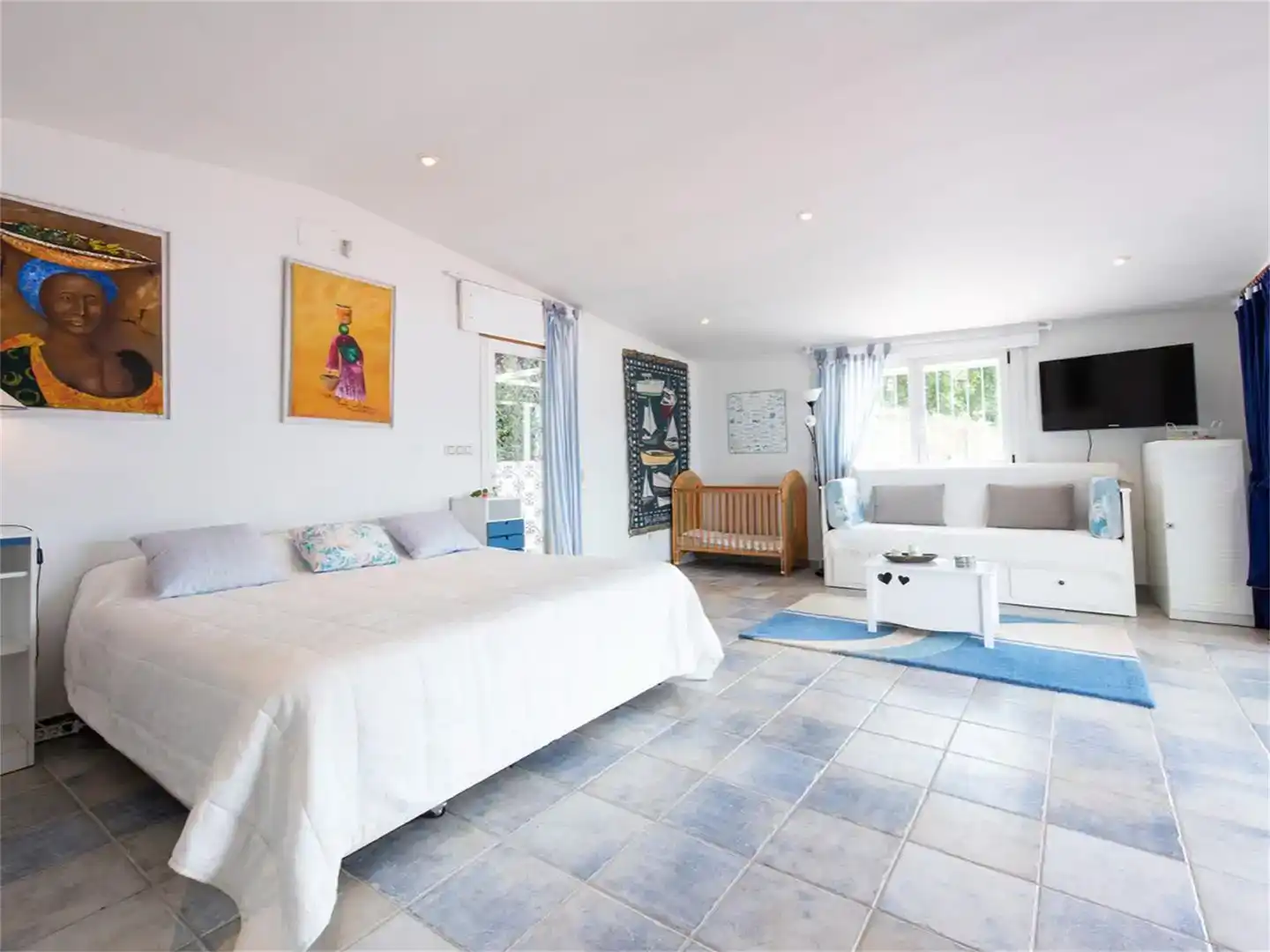 Bedroom of Houses for rent in Redondela  with Swimming Pool and Balcony