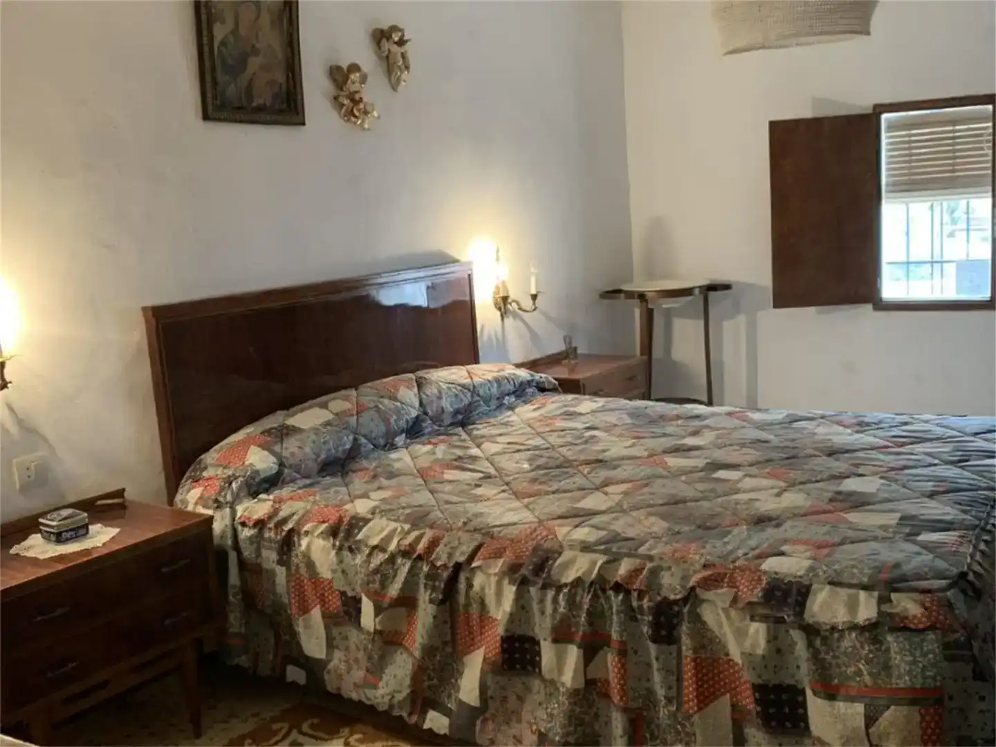 Dormitori de Finca rústica en venda en Aldea del Cano amb Balcó