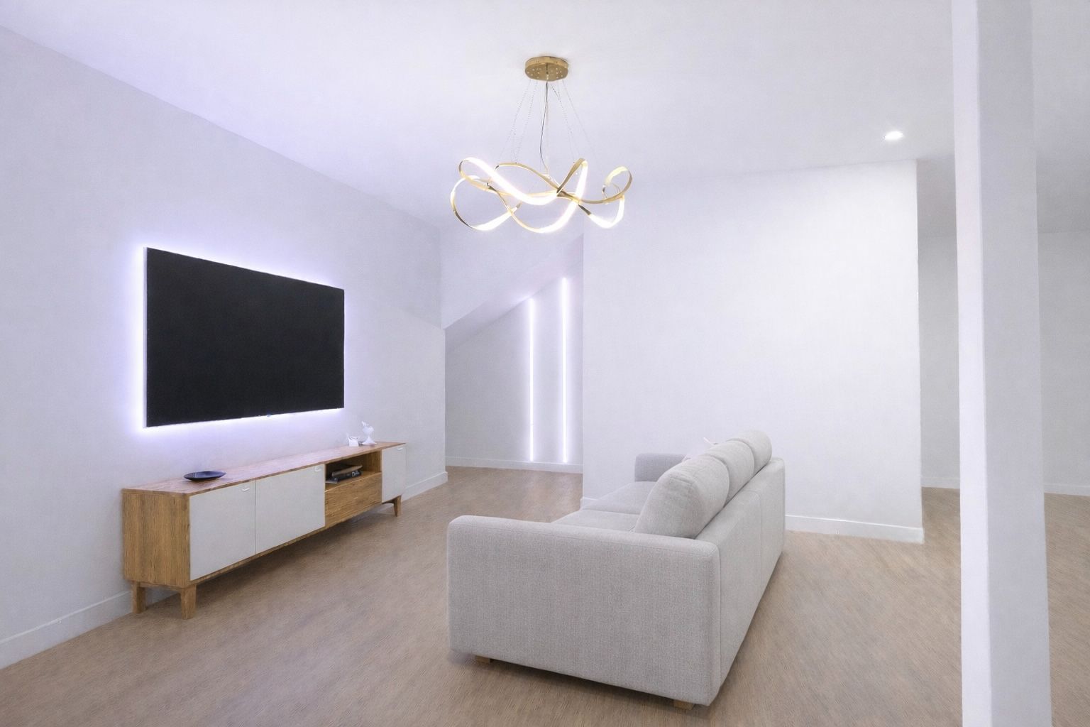 Sala d'estar de Apartament en venda en Pinto amb Aire condicionat i Traster