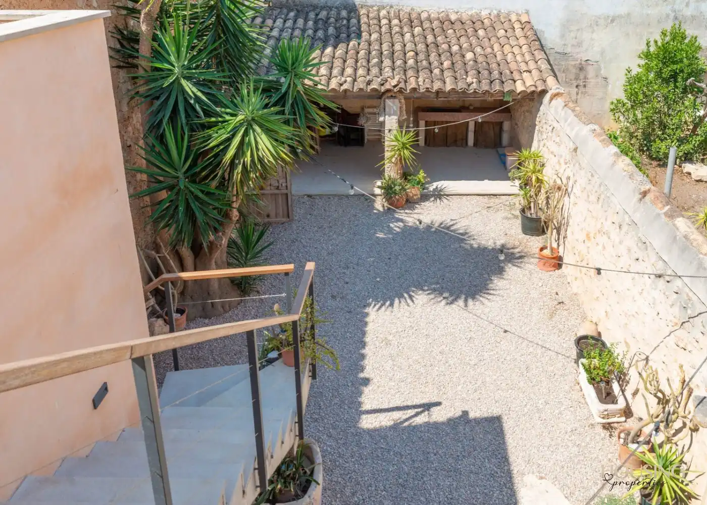 Terraza de Casa adosada en venta en Campos poble