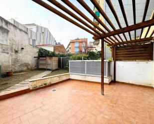 Terrace of Flat for sale in Terrassa  with Heating, Private garden and Parquet flooring
