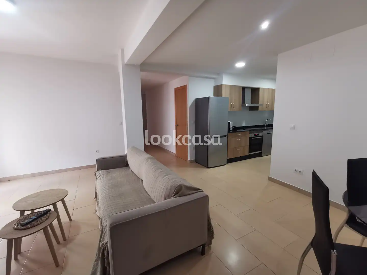 Sala d'estar de Pis en venda en Sanxenxo amb Calefacció, Moblat i Forn