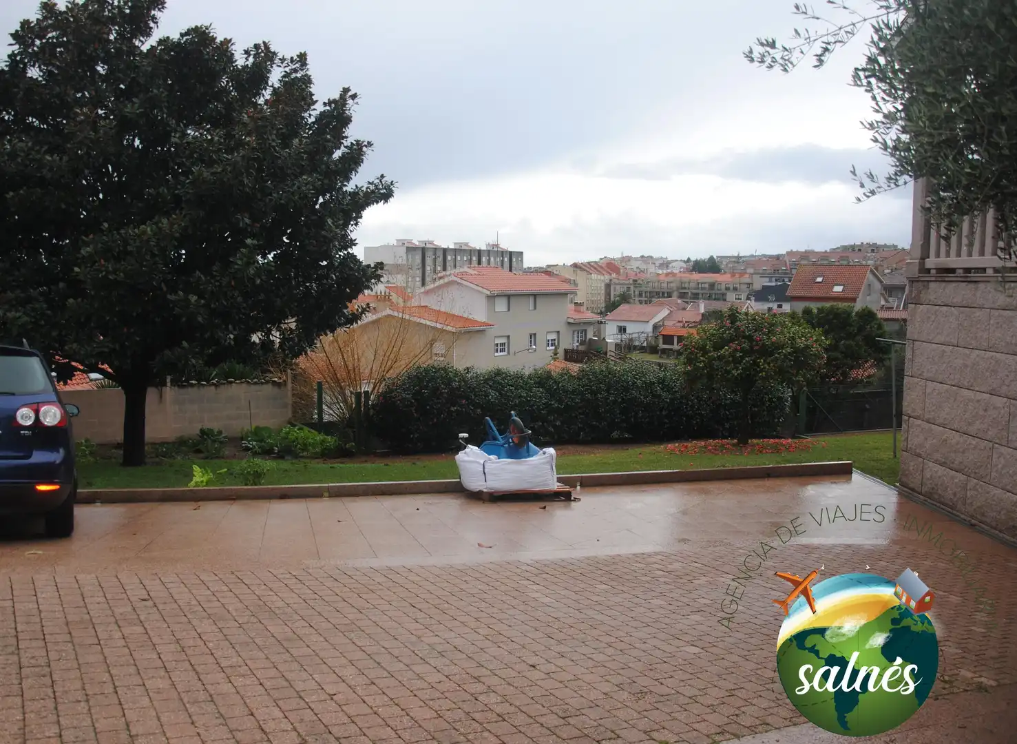Exterior view of Houses for rent in Sanxenxo  with Private garden, Terrace and Furnished