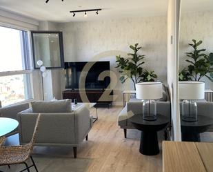 Living room of Flat to rent in Málaga Capital  with Air Conditioner, Furnished and Oven