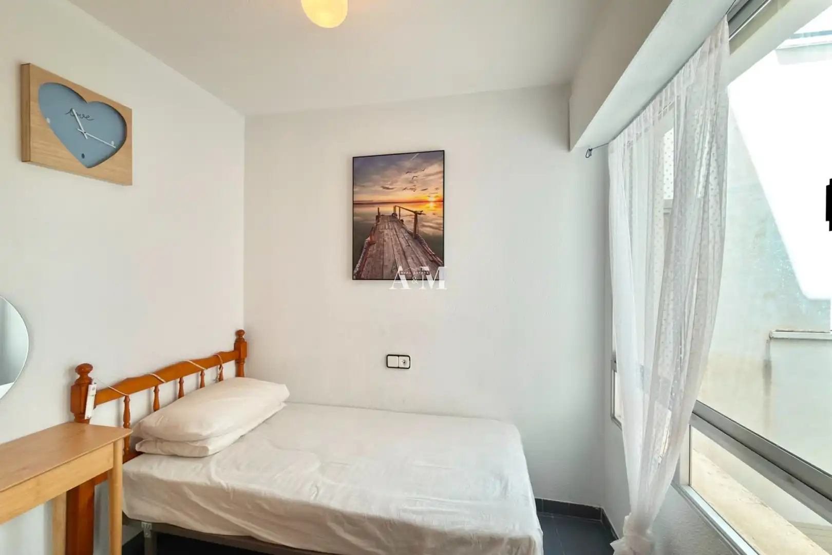 Bedroom of Flat for rent in Torrevieja  with Terrace, Furnished and Washing machine