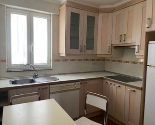 Kitchen of Flat to rent in Ferrol  with Heating, Parquet flooring and Storage room