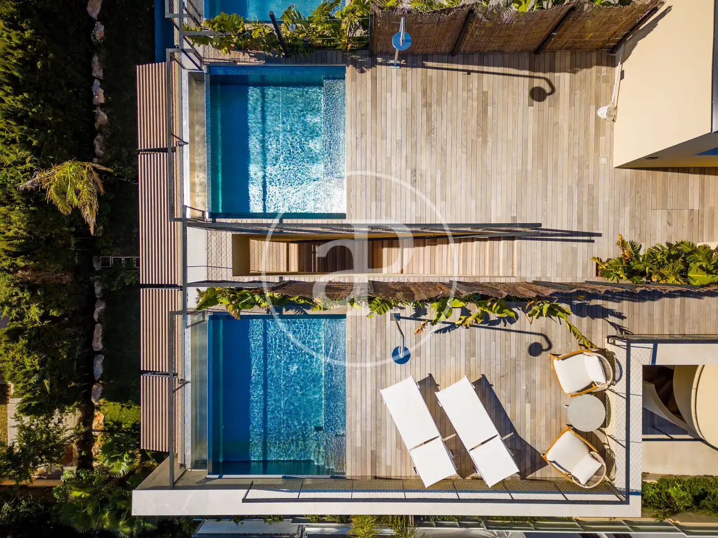 Schwimmbecken von Dachboden zum Verkauf in  Palma de Mallorca mit Klimaanlage, Heizung und Terrasse