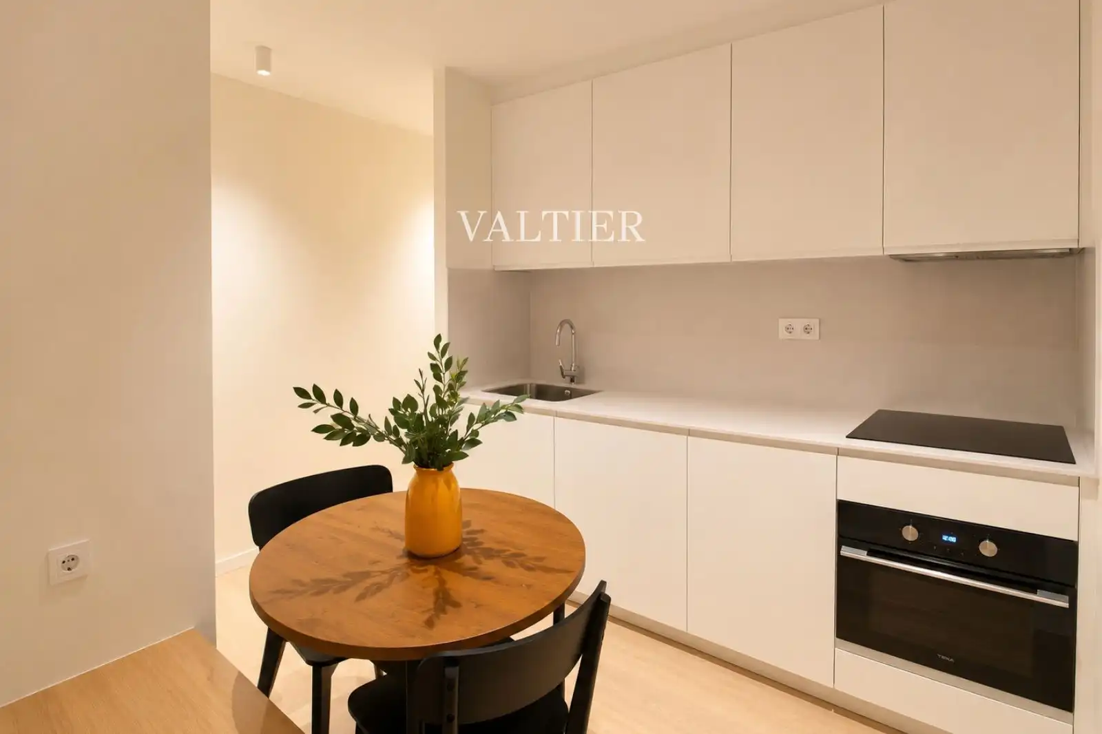 Cocina de Piso de alquiler en Madrid con Aire acondicionado, Calefacción y Amueblado